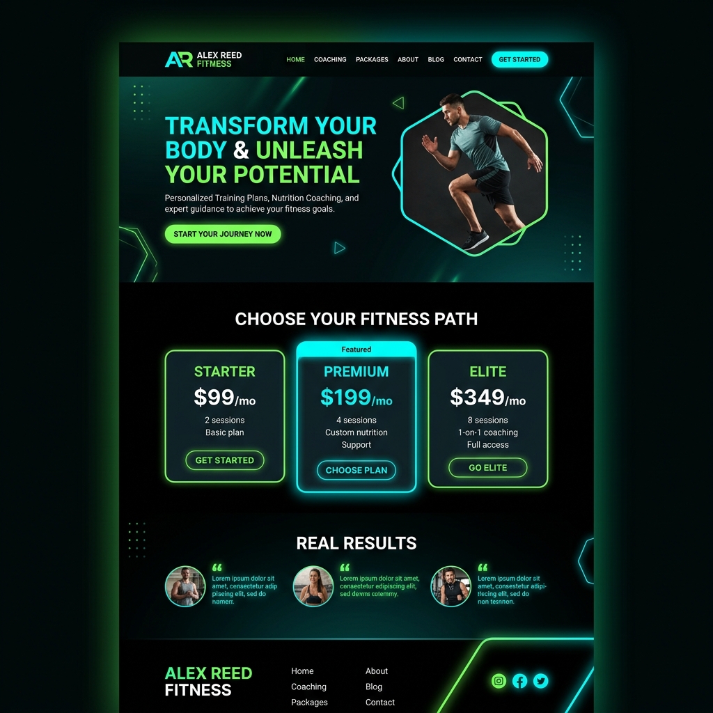 Personal Trainer Template