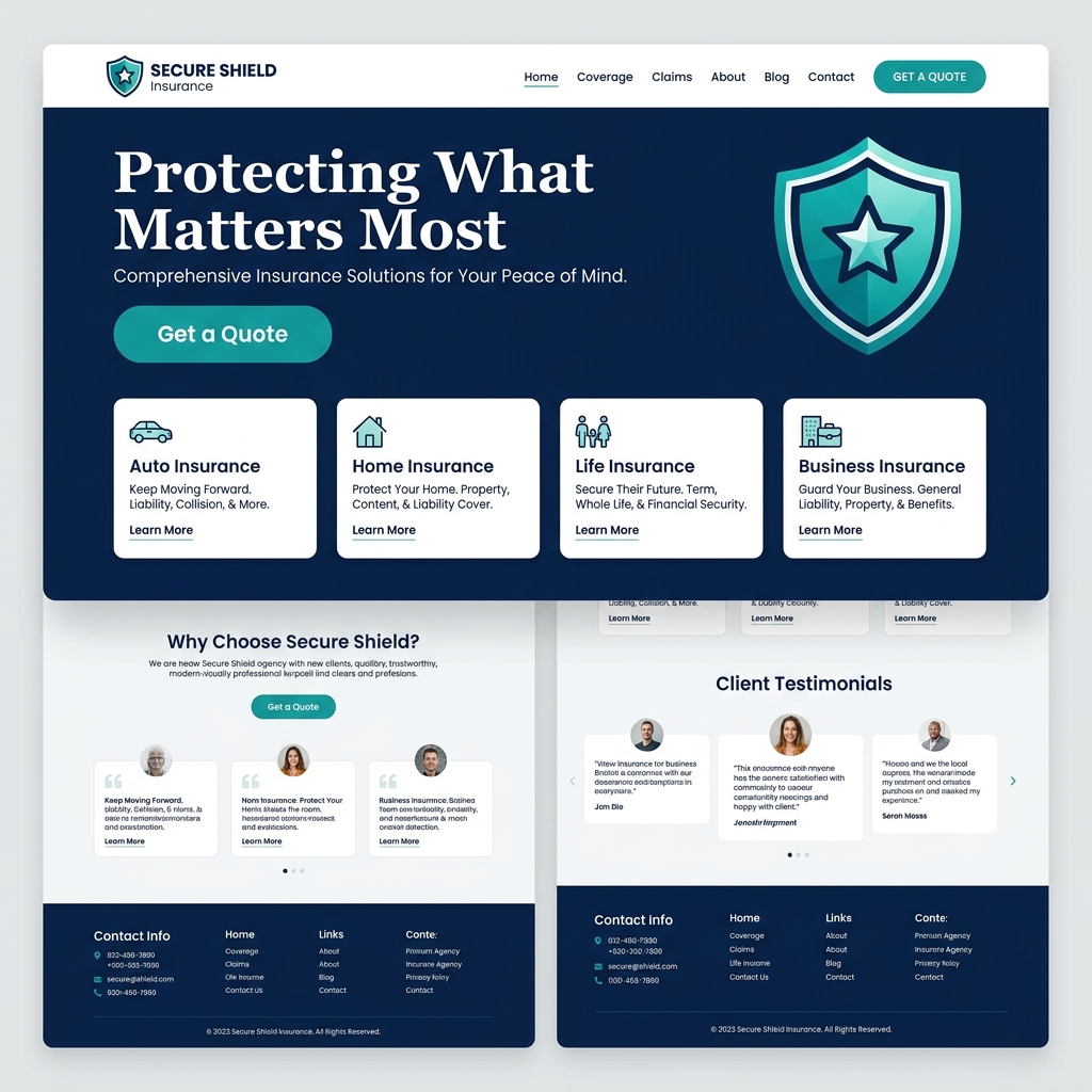 Insurance Agency Template